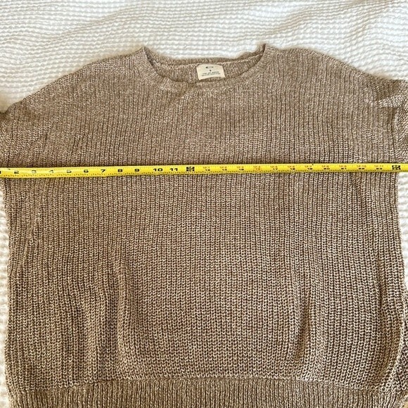 Pins & Needles (Urban Outfitters) Beige Lace Trim Sweater Small - Picture 7 of 8